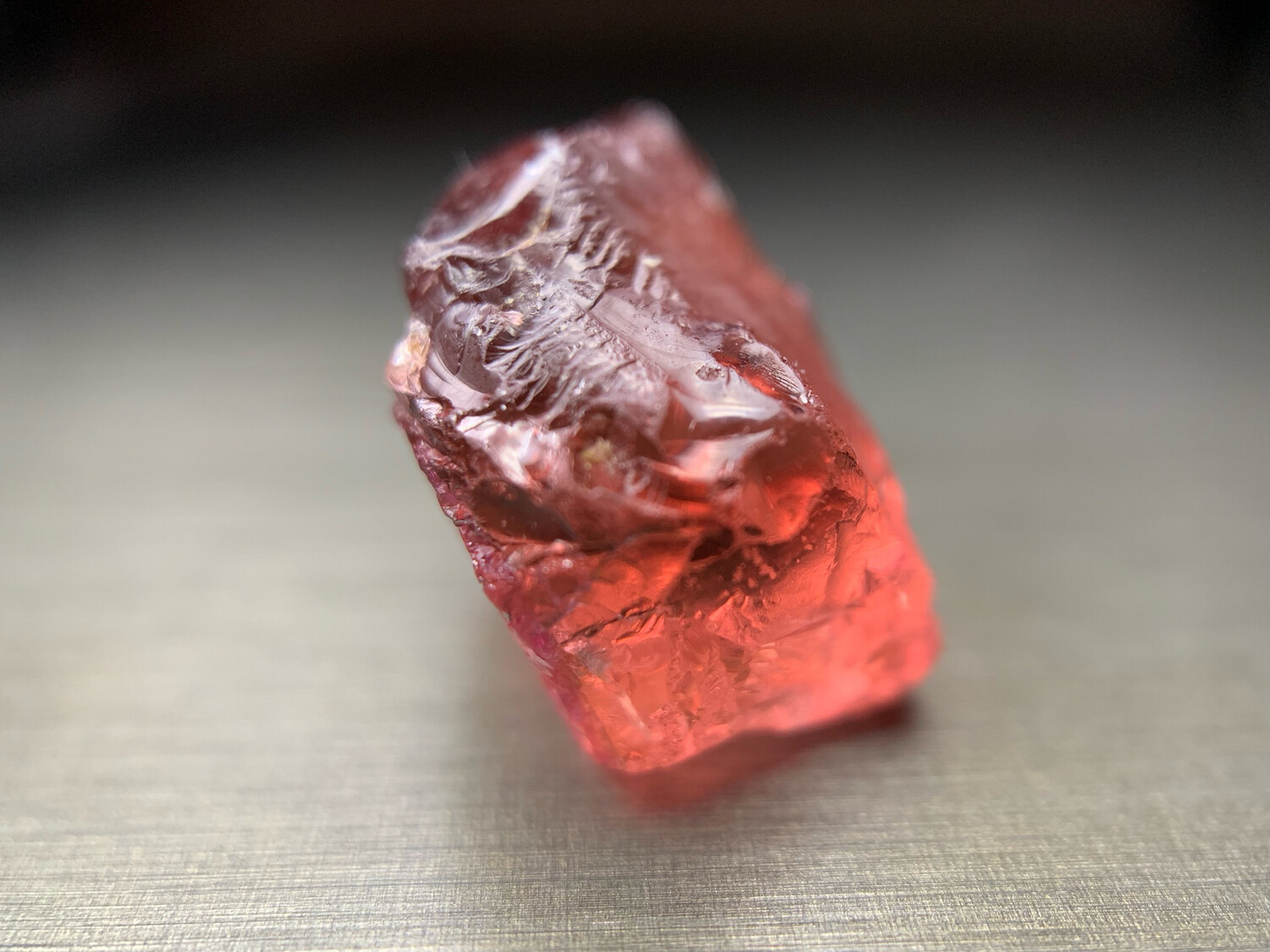 VIVID IMPERIAL (padparadscha color) TOURMALINE 19.50ct
