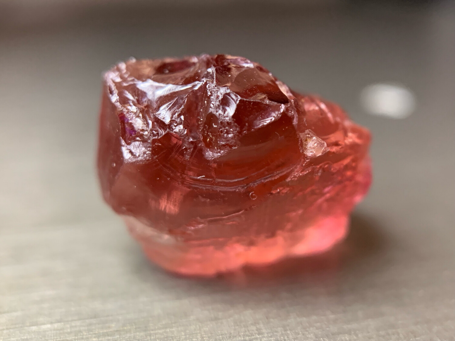 VIVID IMPERIAL (padparadscha color) TOURMALINE 19.50ct