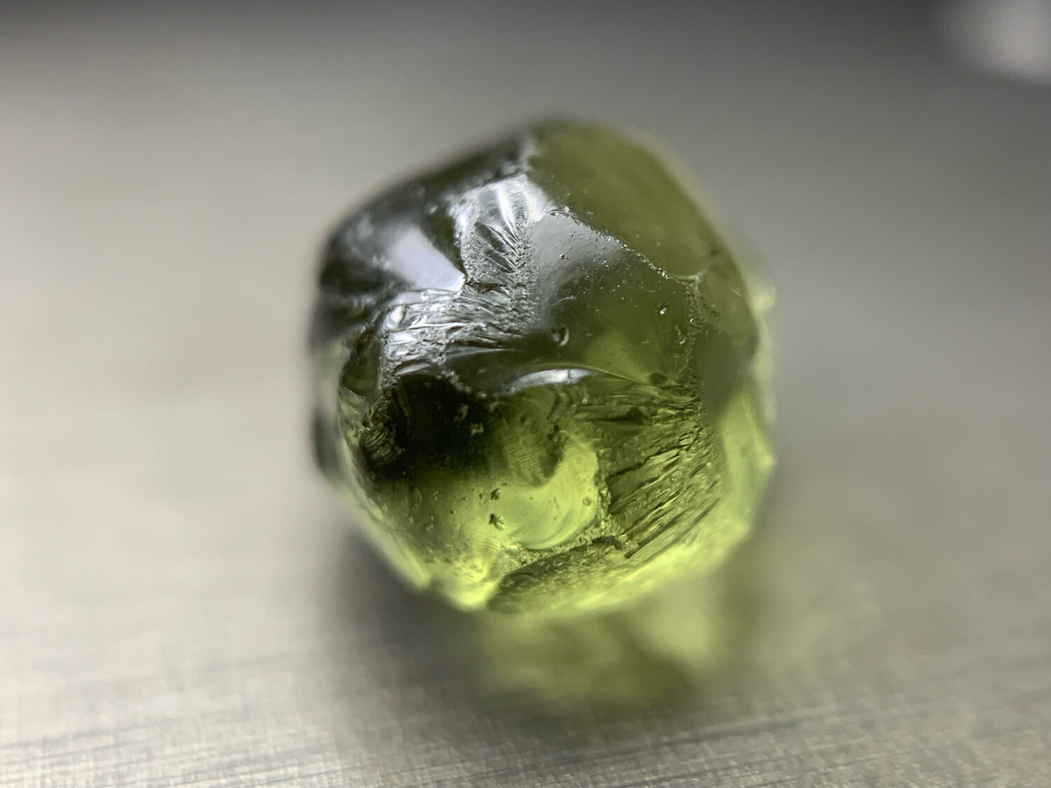 GREYISH GREEN TOURMALINE 6.47ct