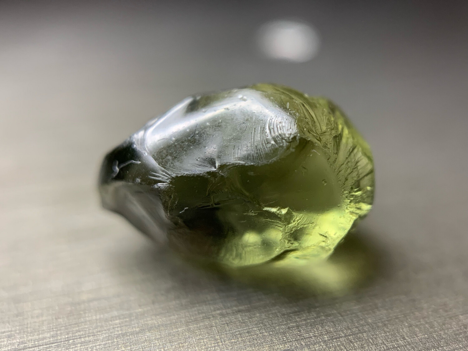 GREYISH GREEN TOURMALINE 6.47ct