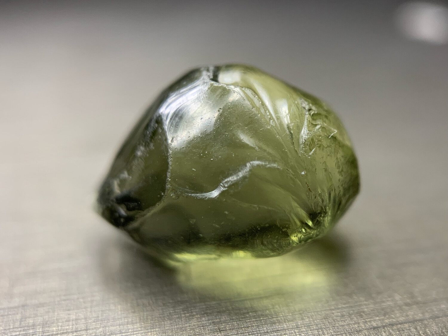 GREYISH GREEN TOURMALINE 6.47ct