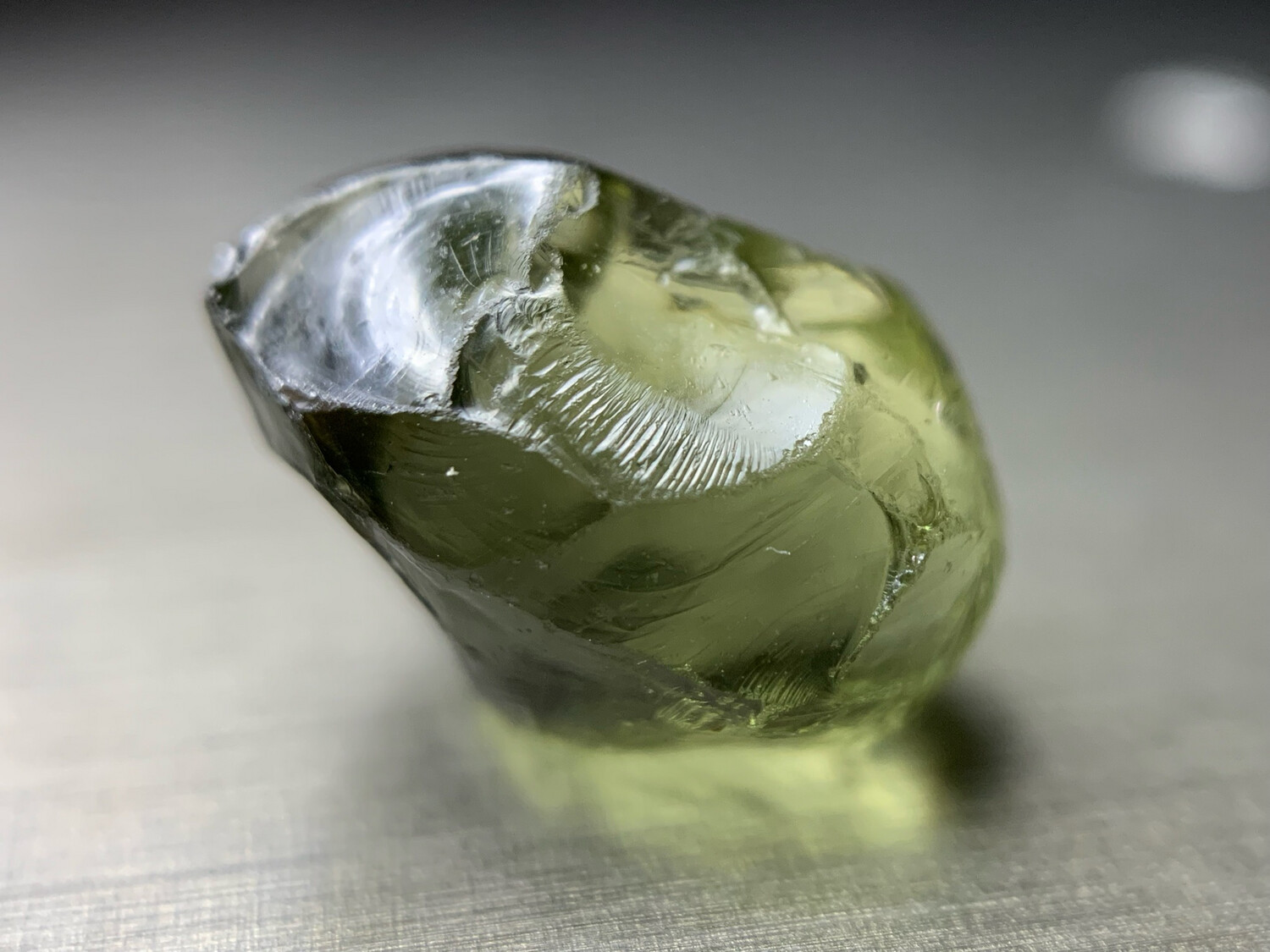 GREYISH GREEN TOURMALINE 6.47ct