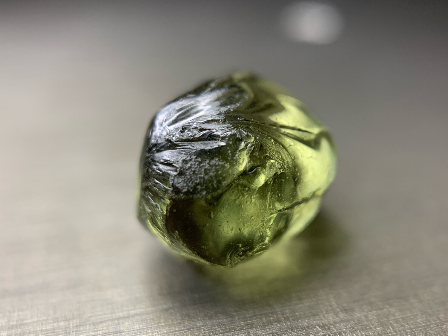 GREYISH GREEN TOURMALINE 6.47ct
