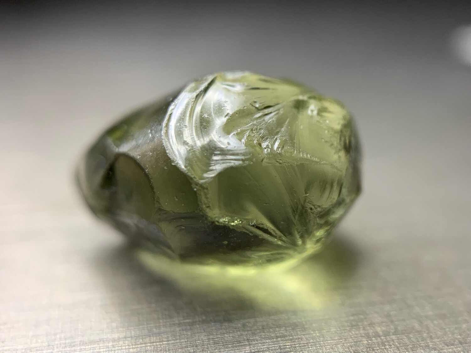 GREYISH GREEN TOURMALINE 6.47ct