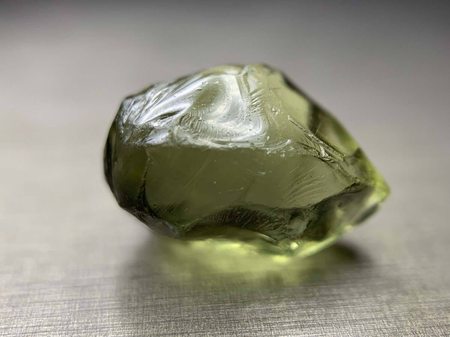 GREYISH GREEN TOURMALINE 6.47ct