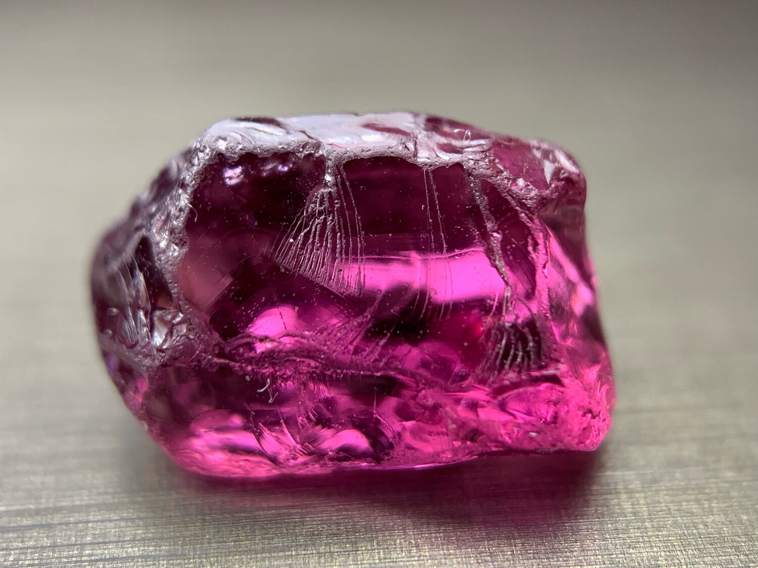 HOT PINK GARNET 5.29ct