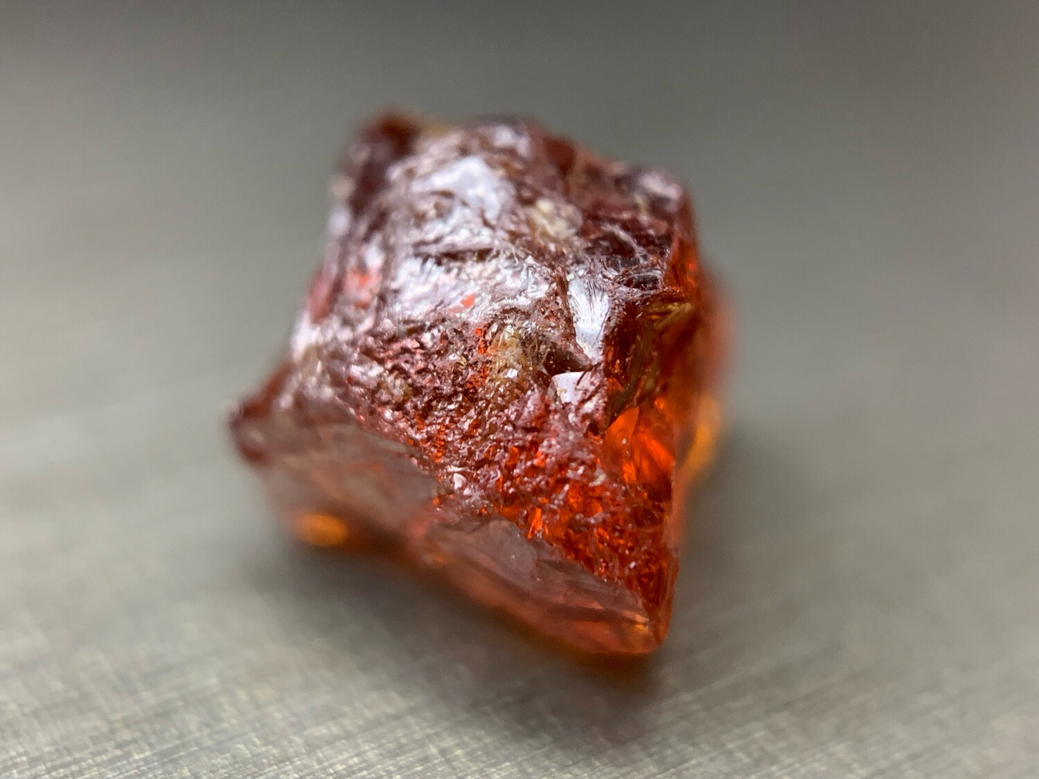VIVID ORANGE GARNET 4.10ct