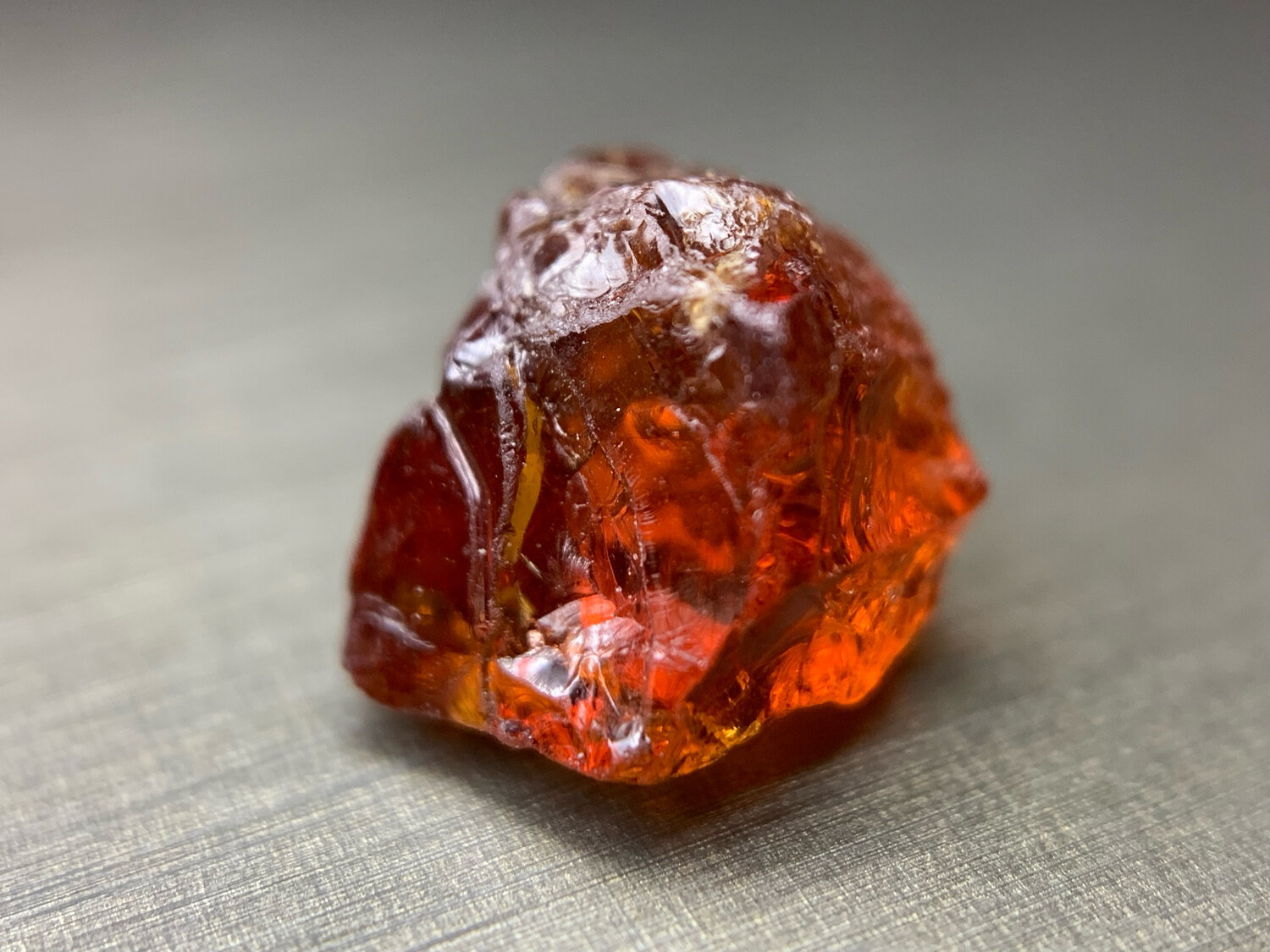 VIVID ORANGE GARNET 4.10ct