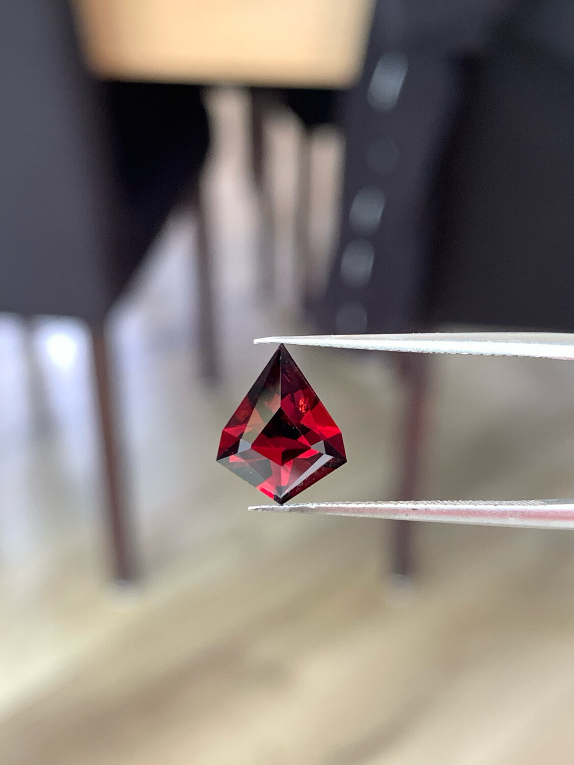 ᴬᵀᵞᴾᴵᶜᴬᴸ RHODOLITE GARNET (PAIR) 4.92ct/2