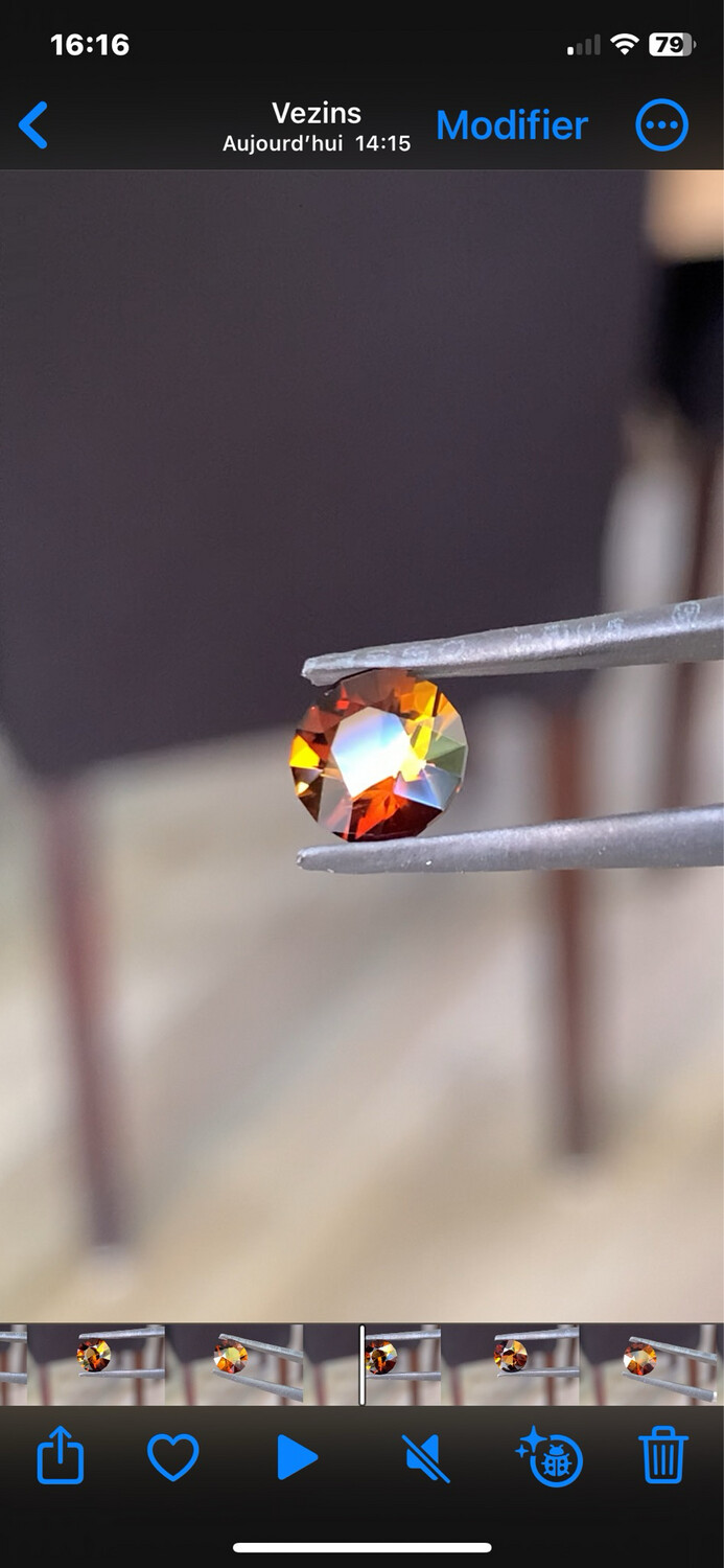 ᴬᵀᵞᴾᴵᶜᴬᴸ SUNSET TOURMALINE 0,99ct