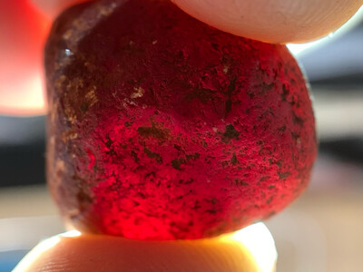 MONSTER DEEP RED GARNET 113.60ct