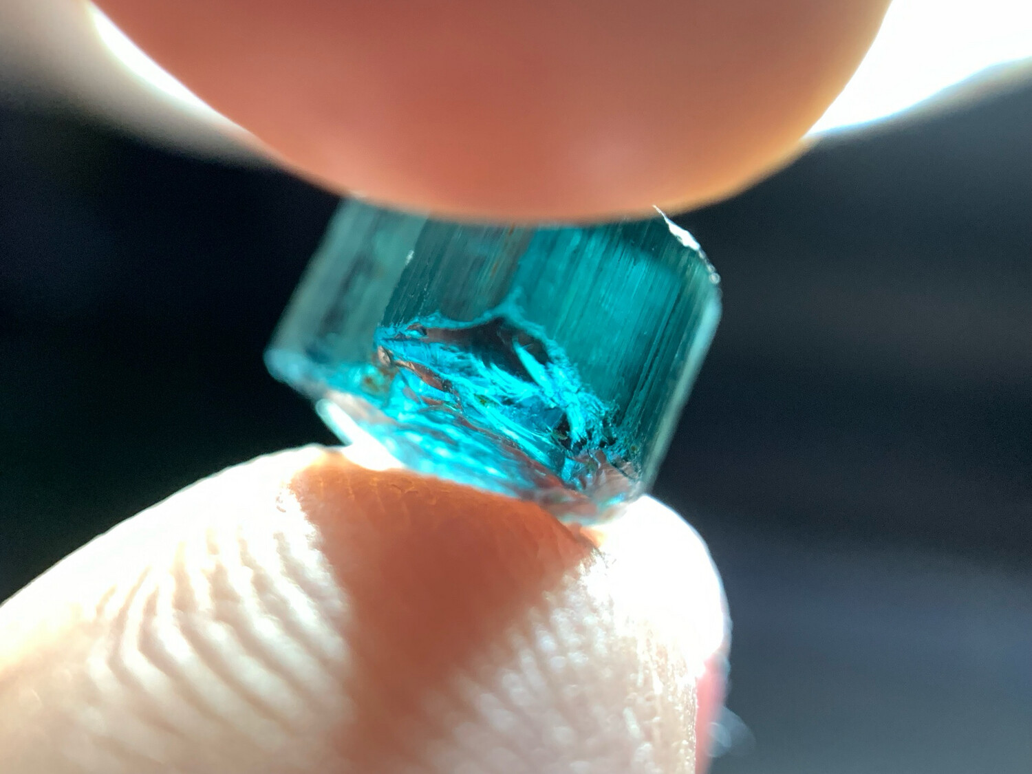 BLUE TOURMALINE 7.65ct