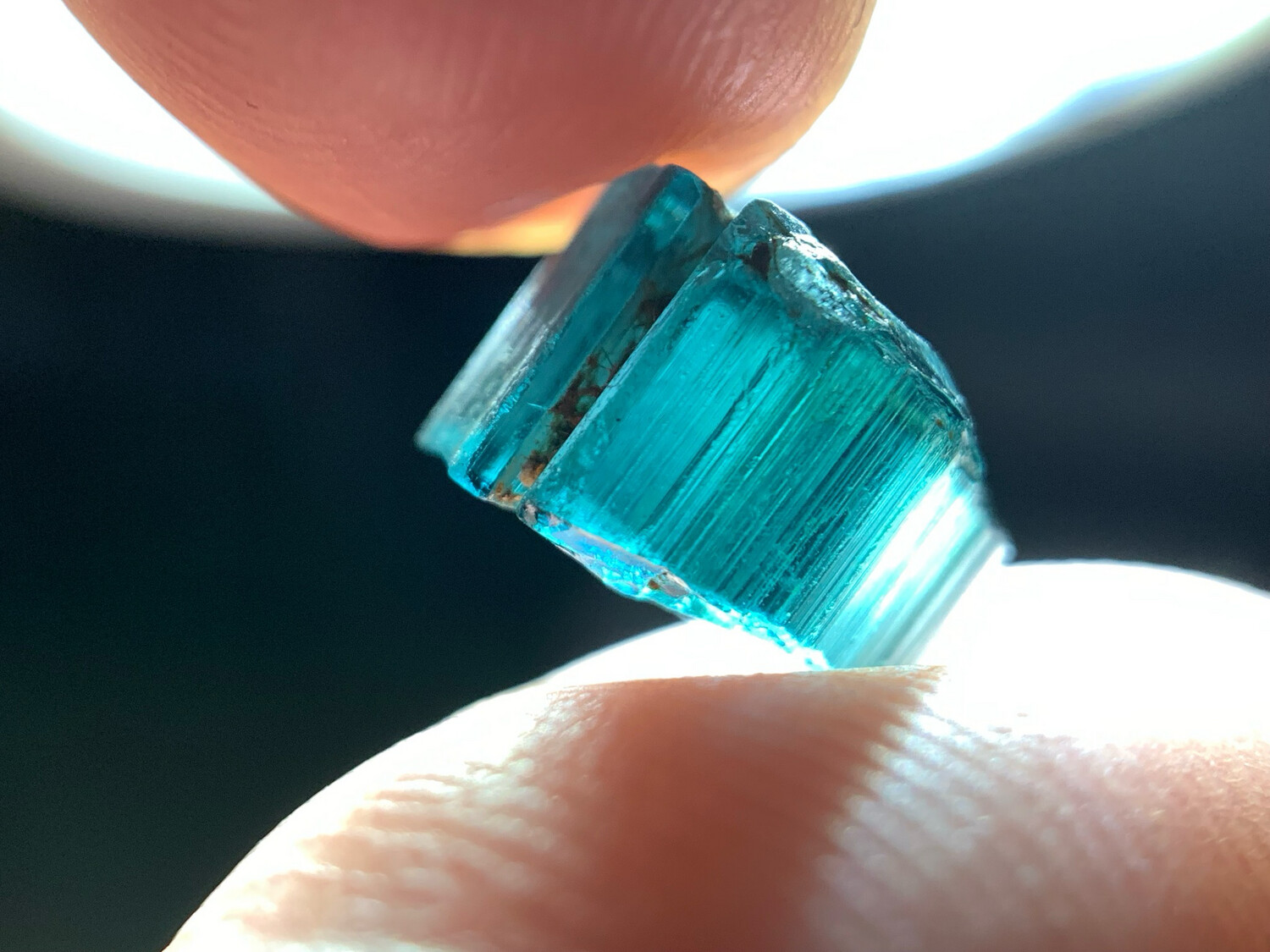 BLUE TOURMALINE 7.65ct