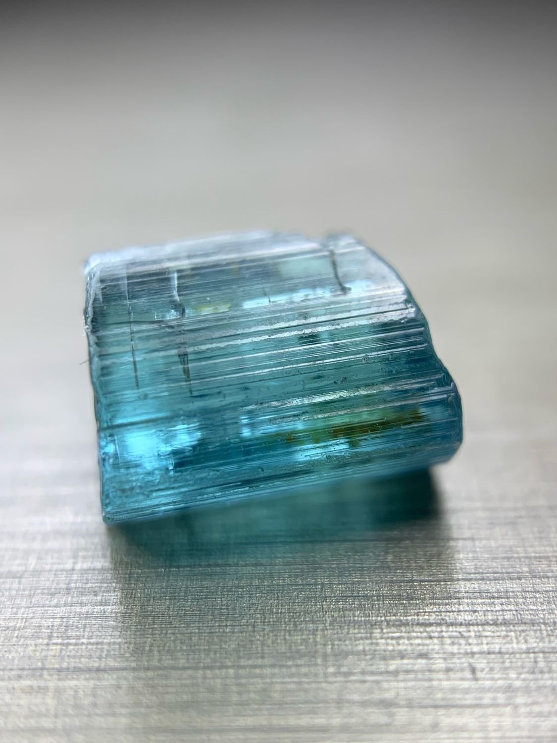 TEAL BLUE TOURMALINE 3.79ct