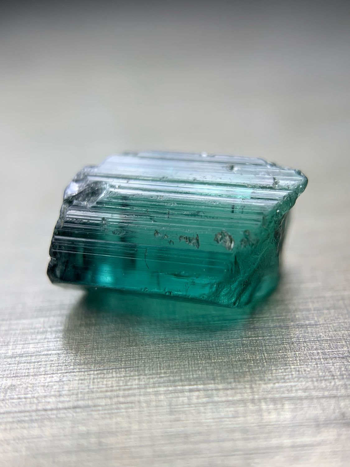 TEAL BLUE TOURMALINE 3.45ct