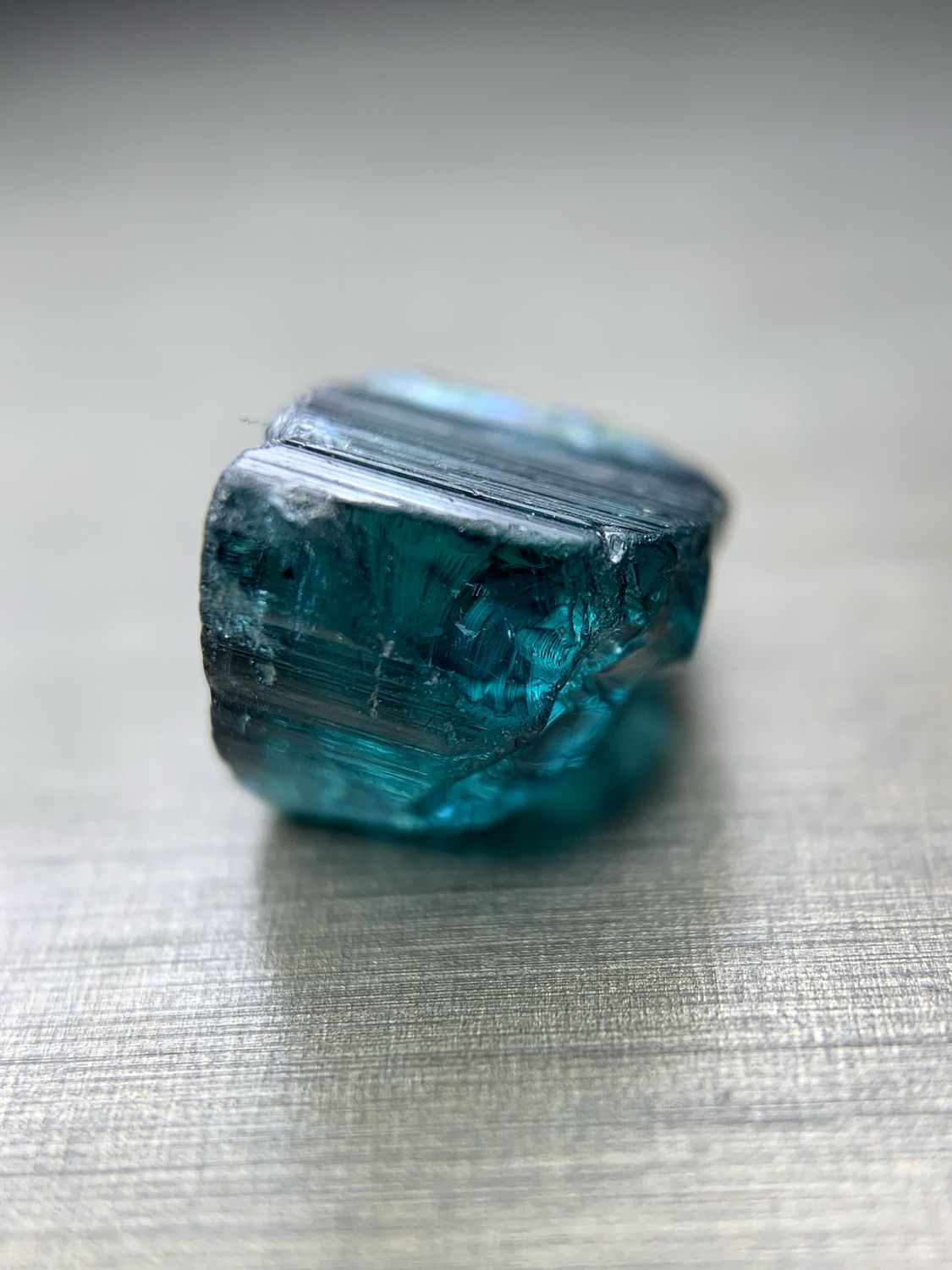 TEAL BLUE TOURMALINE 3.38ct