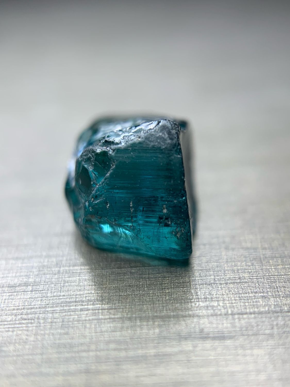 TEAL BLUE TOURMALINE 3.38ct