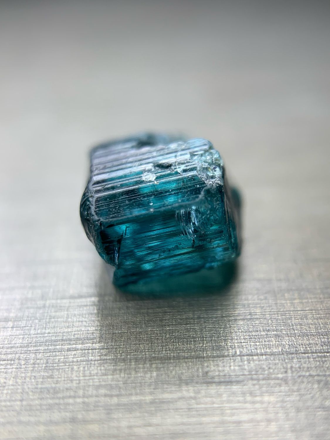 TEAL BLUE TOURMALINE 3.39ct