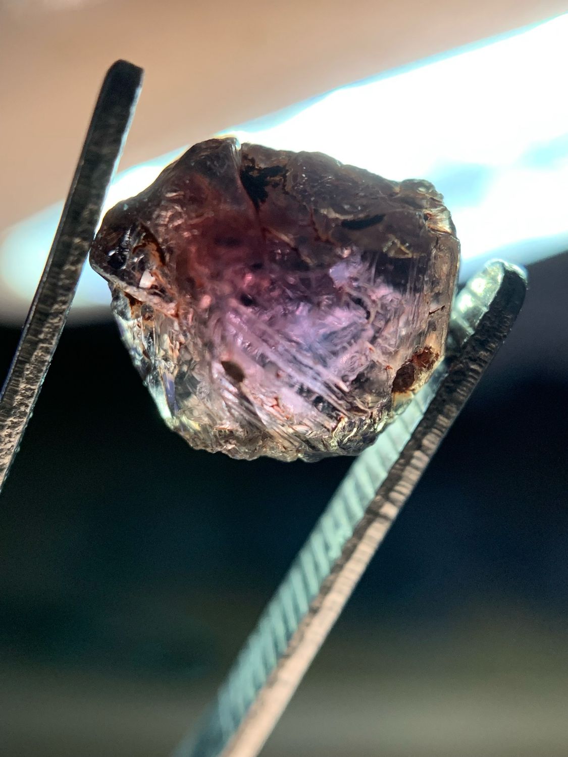 FANTASY COLOR CHANGE SAPPHIRE 7.12ct