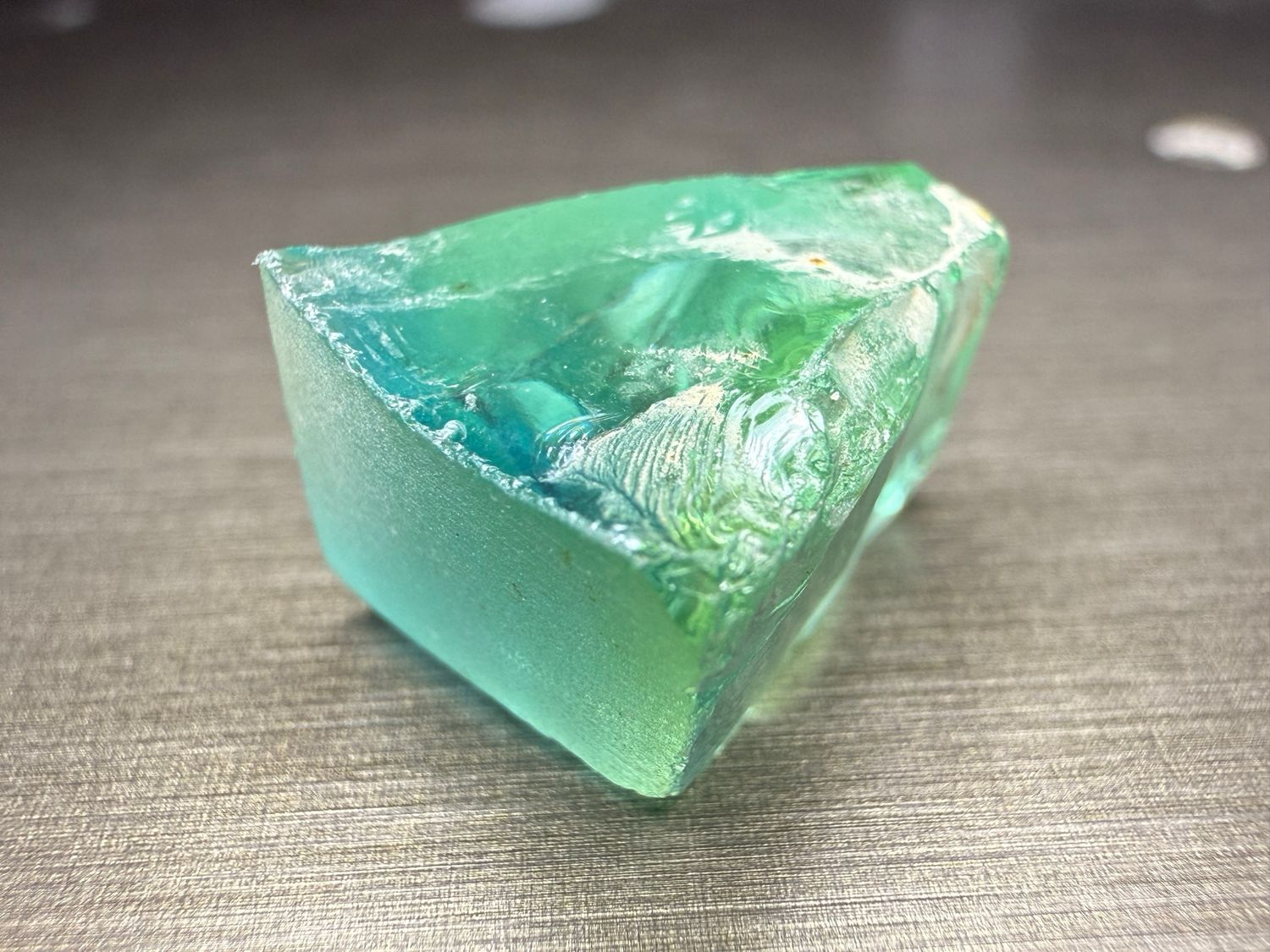 ᴬᵀᵞᴾᴵᶜᴬᴸ CHRISTMAS TREE SAPPHIRE 5.71ct 🌱 (MALDIVES COLOR)