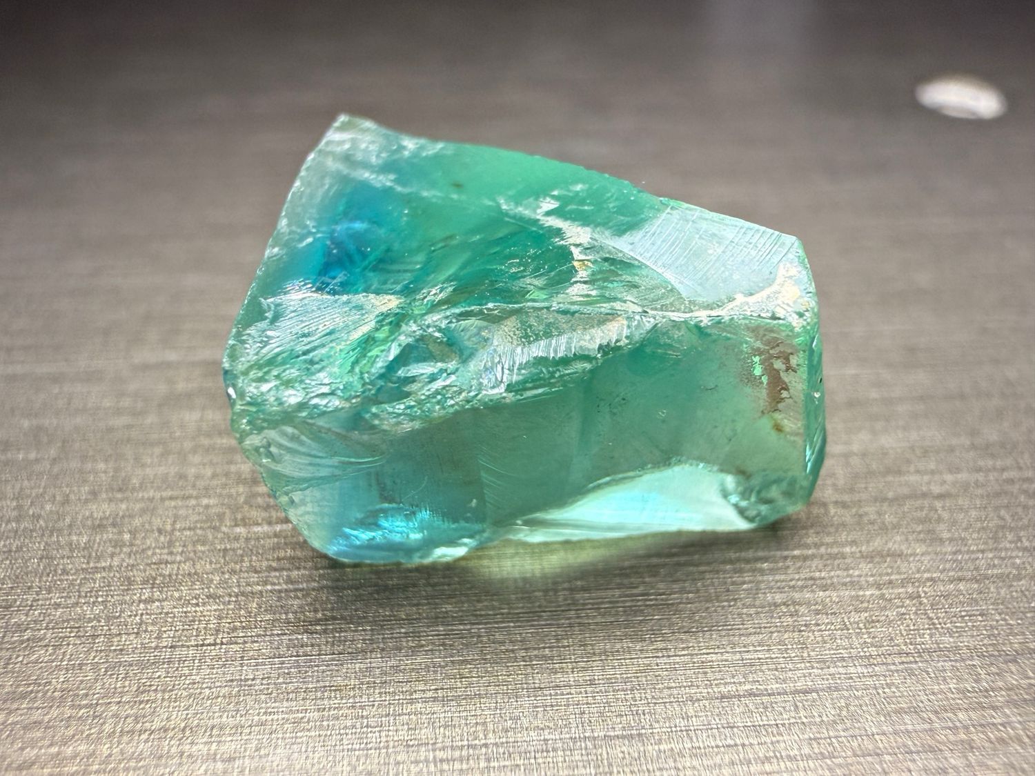 ᴬᵀᵞᴾᴵᶜᴬᴸ CHRISTMAS TREE SAPPHIRE 5.71ct 🌱 (MALDIVES COLOR)