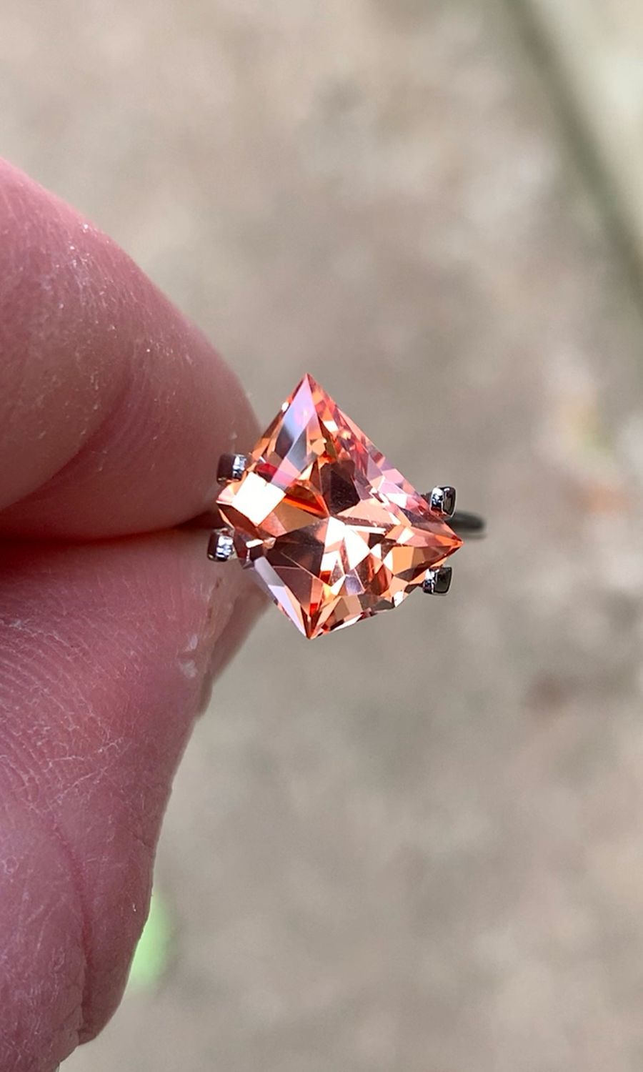 ᴬᵀᵞᴾᴵᶜᴬᴸ PEACH APRICOT SAPPHIRE 5.95ct 🌱