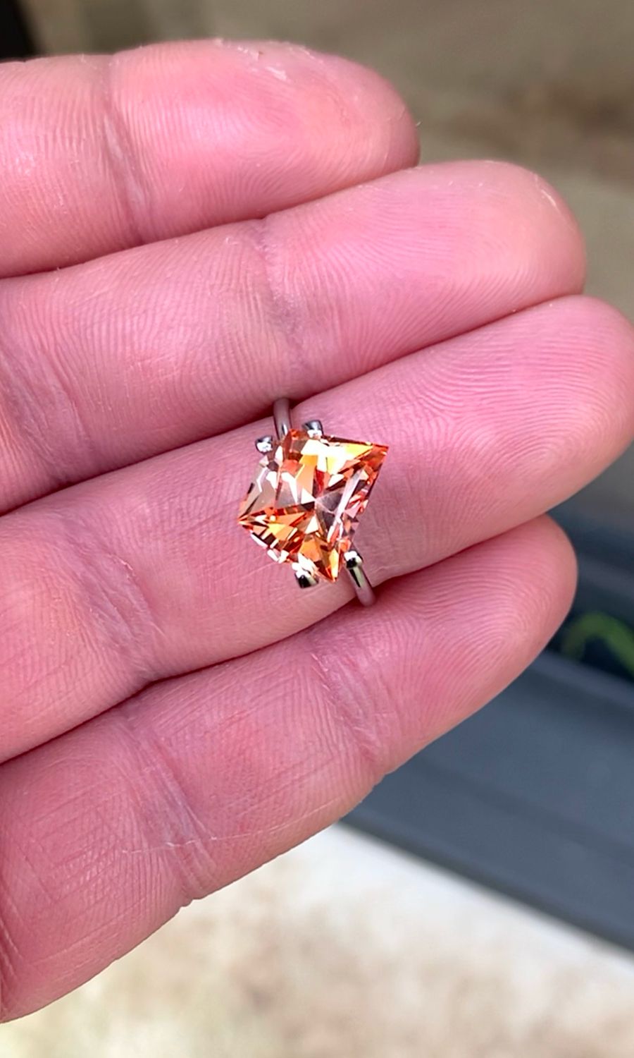 ᴬᵀᵞᴾᴵᶜᴬᴸ PEACH APRICOT SAPPHIRE 5.95ct 🌱