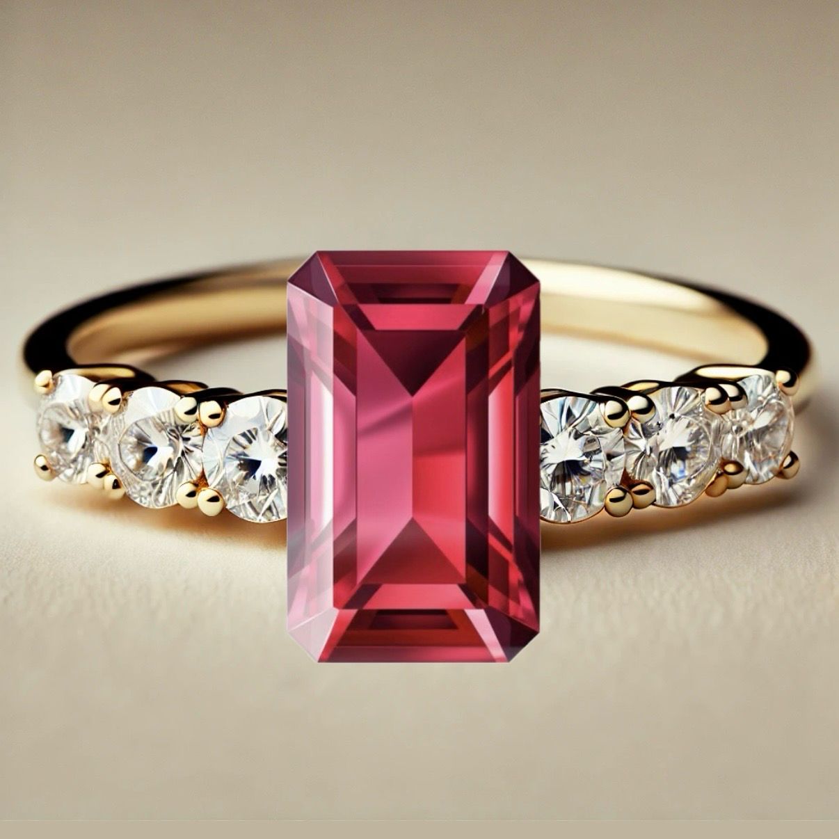 ᴬᵀᵞᴾᴵᶜᴬᴸ RUBY DIAMOND RING