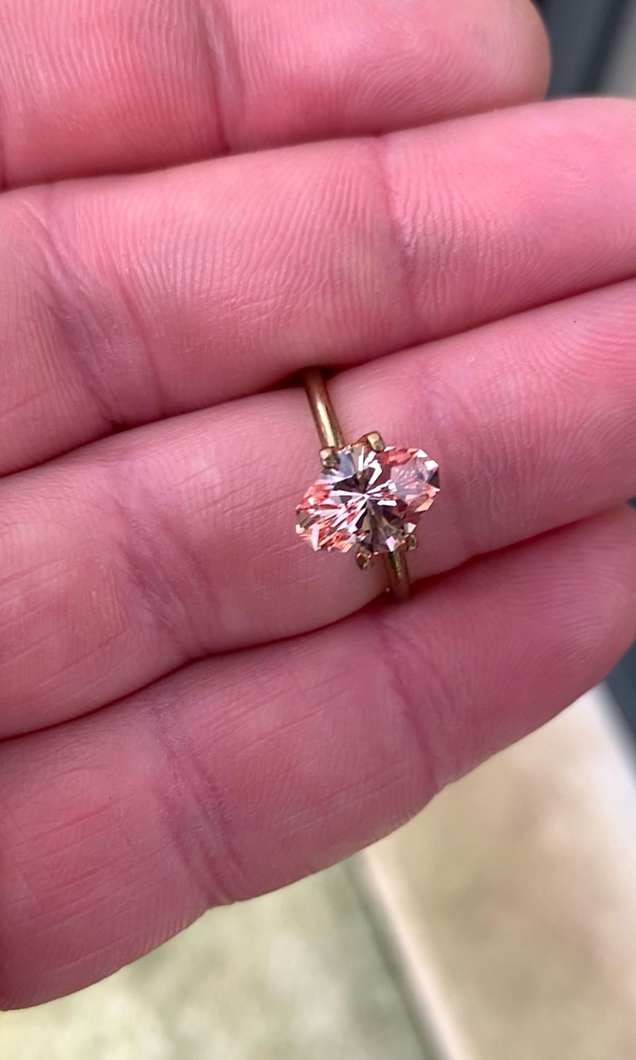 ᴬᵀᵞᴾᴵᶜᴬᴸ PEACH APRICOT SAPPHIRE 2.64ct 🌱