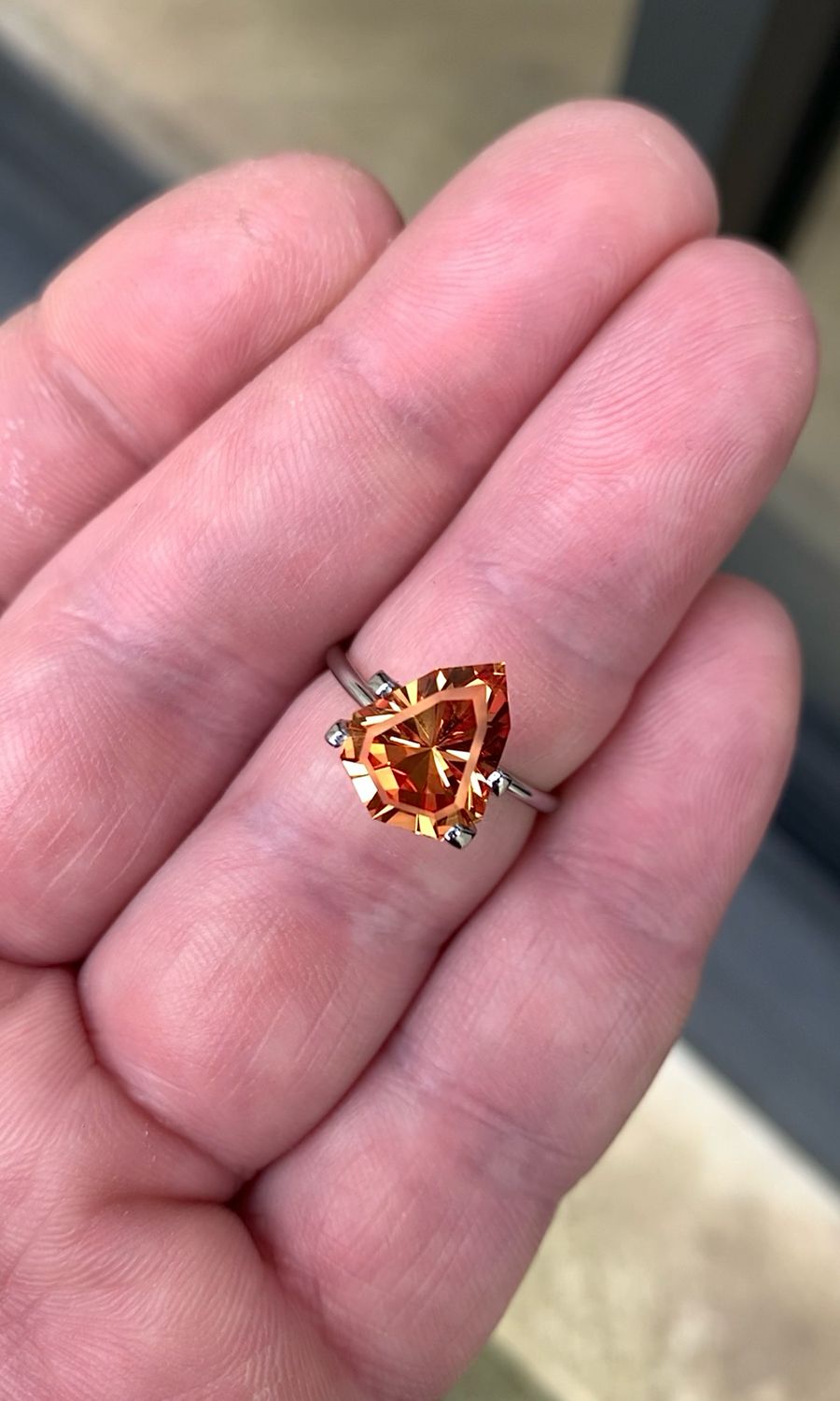 ᴬᵀᵞᴾᴵᶜᴬᴸ ORANGE SAPPHIRE 5.01ct 🌱