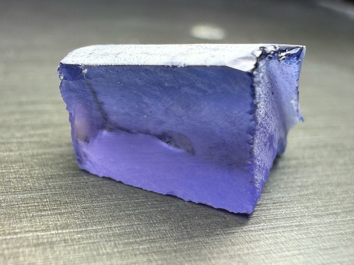 ᴬᵀᵞᴾᴵᶜᴬᴸ TANZANITE COLORED SAPPHIRE SILVER RING