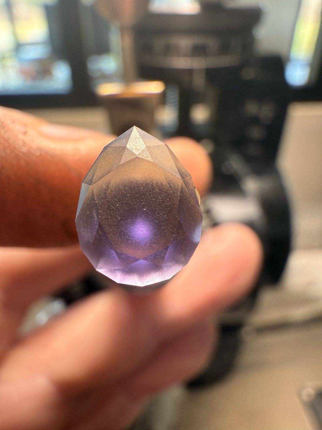 ᴬᵀᵞᴾᴵᶜᴬᴸ TANZANITE COLORED SAPPHIRE SILVER RING