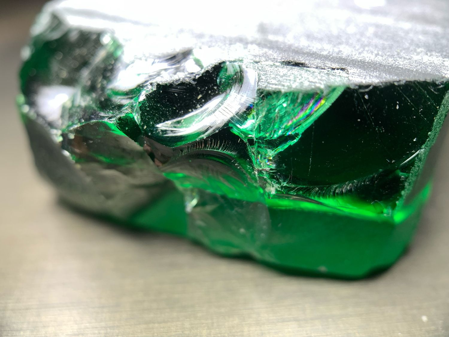 ᴬᵀᵞᴾᴵᶜᴬᴸ CZ TSAVORITE COLOR 5.28ct 🌱