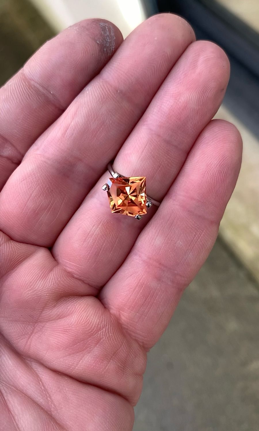 ᴬᵀᵞᴾᴵᶜᴬᴸ ORANGE SAPPHIRE 5.17ct 🌱