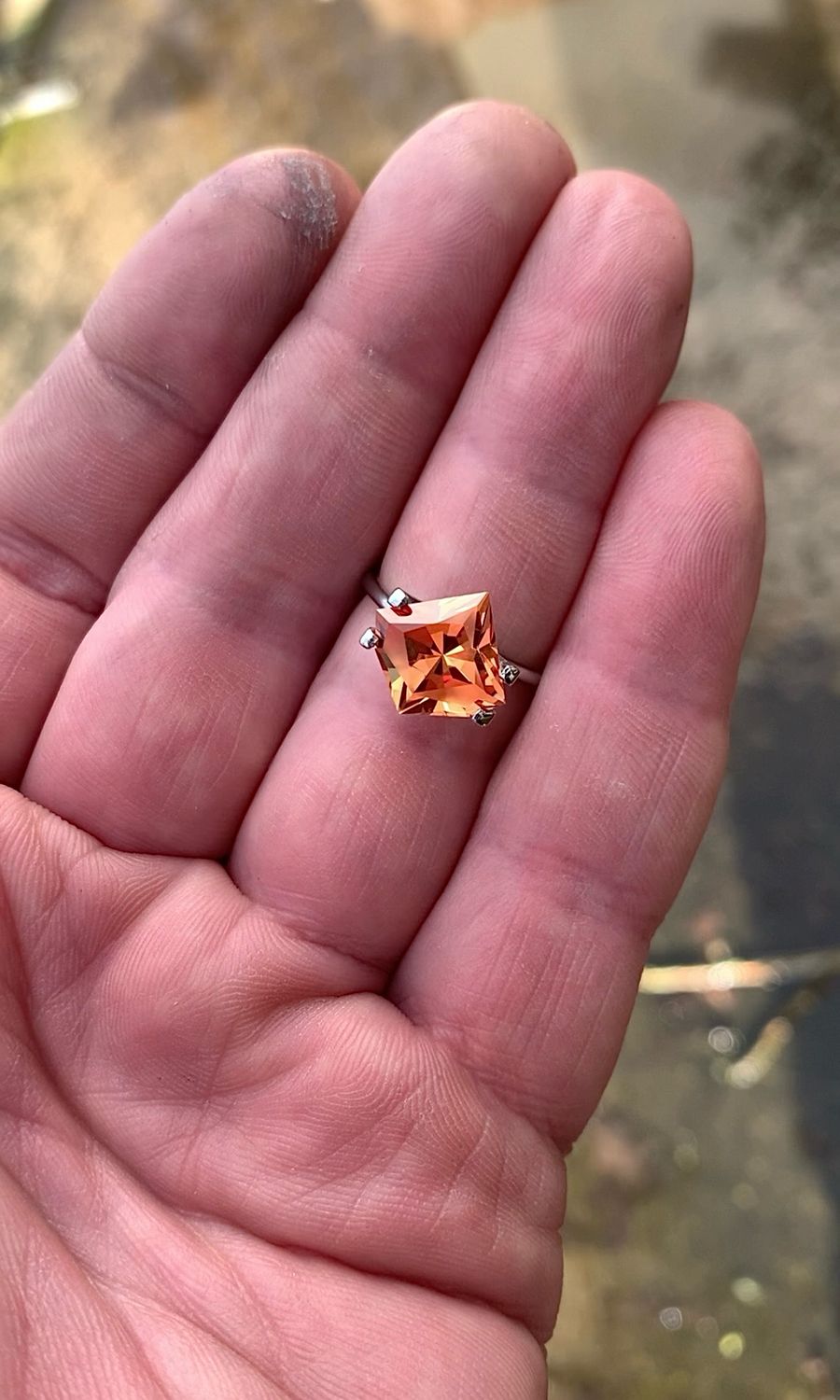 ᴬᵀᵞᴾᴵᶜᴬᴸ ORANGE SAPPHIRE 5.17ct 🌱