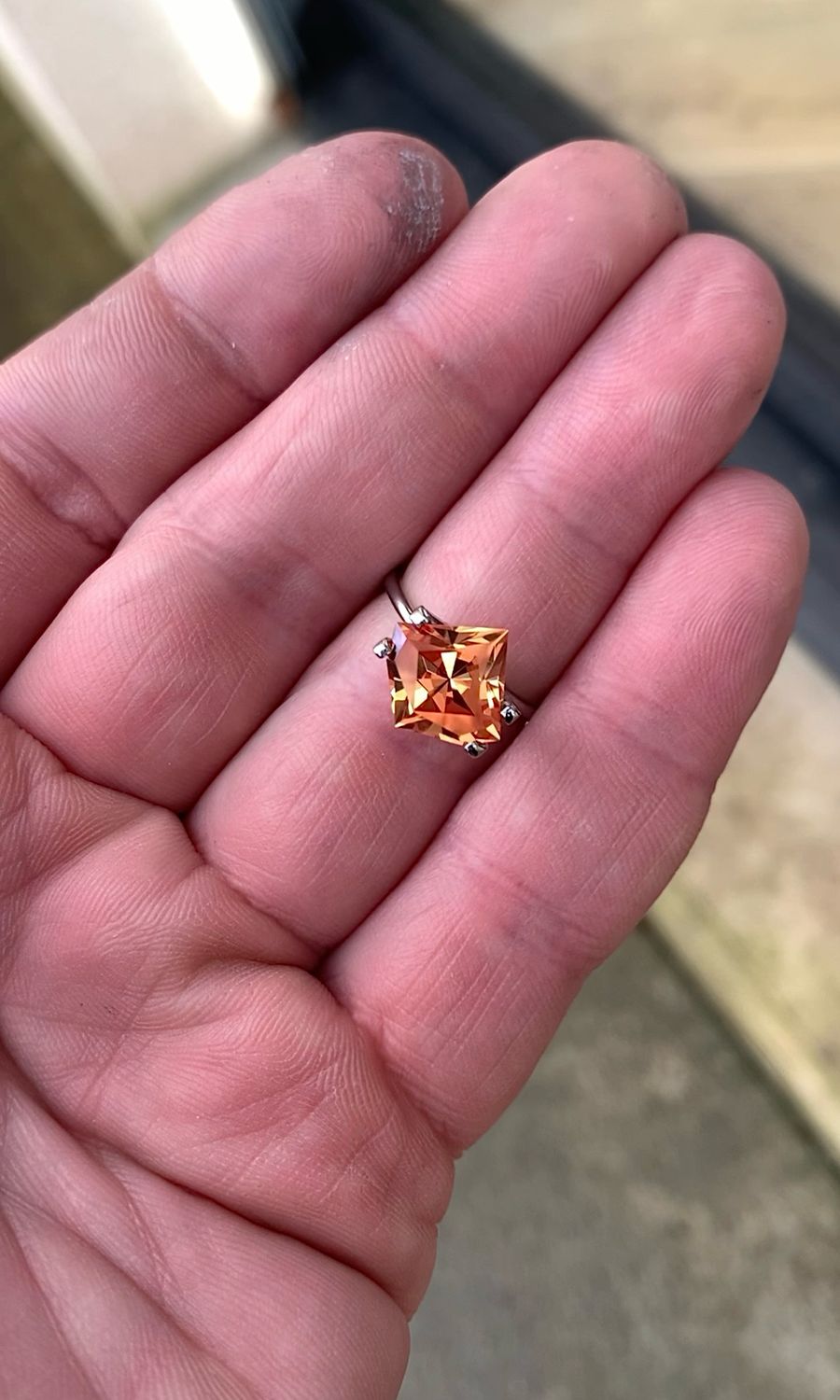 ᴬᵀᵞᴾᴵᶜᴬᴸ ORANGE SAPPHIRE 5.17ct 🌱