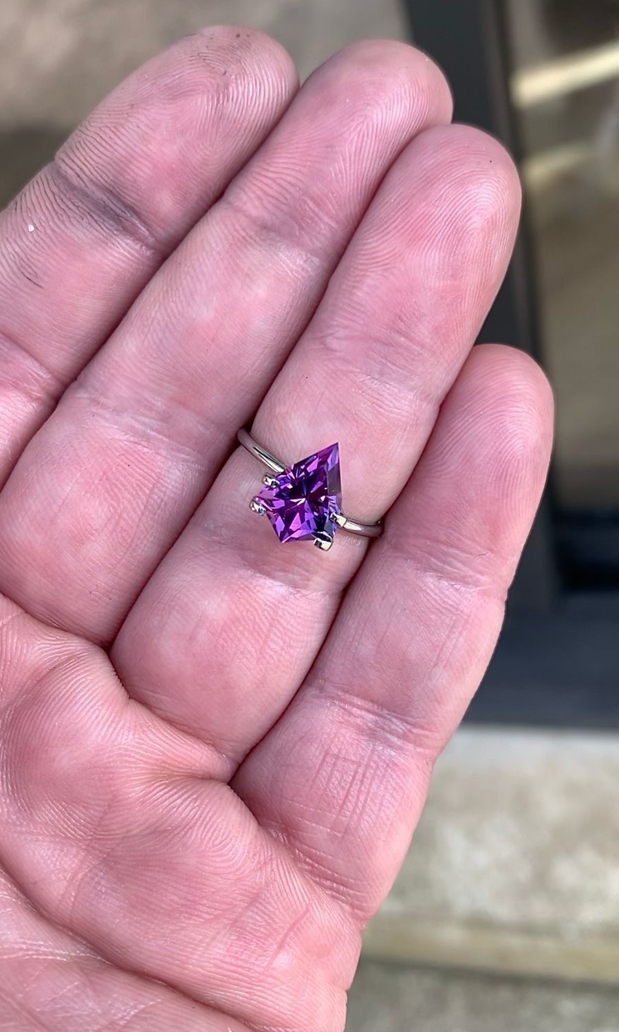 ᴬᵀᵞᴾᴵᶜᴬᴸ PURPLE SAPPHIRE 3.24ct 🌱