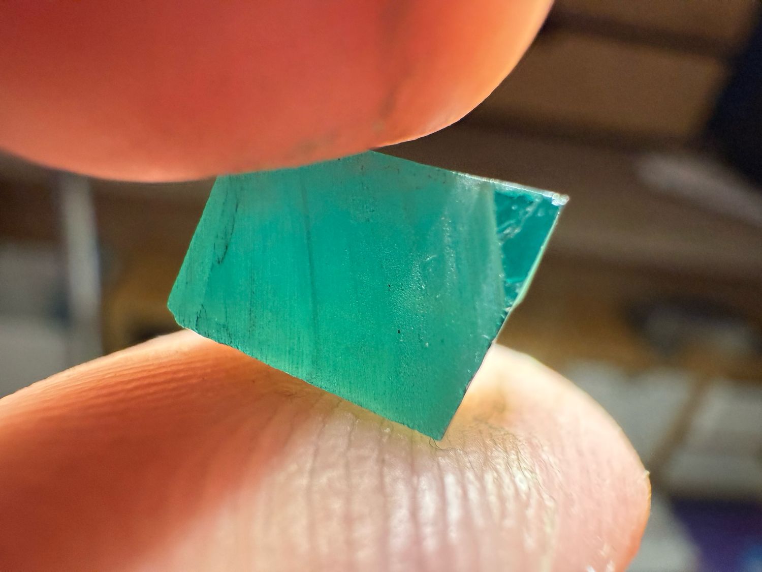 BLUE GREEN MOISSANITE 8.54ct 🌱