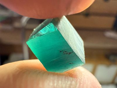 BLUE GREEN MOISSANITE 8.65ct 🌱