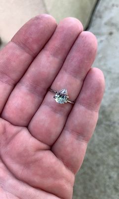 ᴬᵀᵞᴾᴵᶜᴬᴸ UNICORN SAPPHIRE 2.04ct 🌱( CUSTOM ORDER )