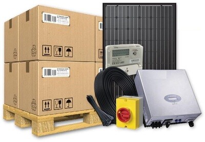 3KW Single Phase Grid Connected (On Grid) Rooftop Solar Kit