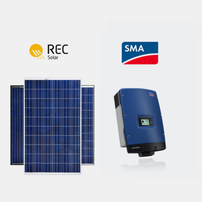 Solar Combo REC Solar Panels &amp; SMA Solar Inverter