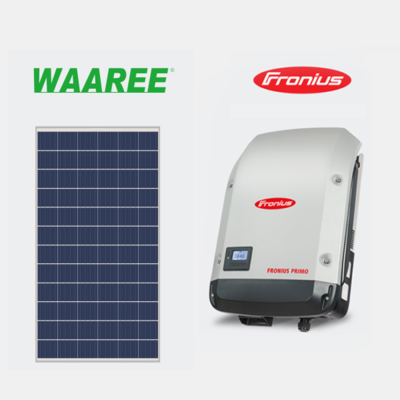 Solar Combo Waaree Solar Panels &amp; Fronius Solar Inverter