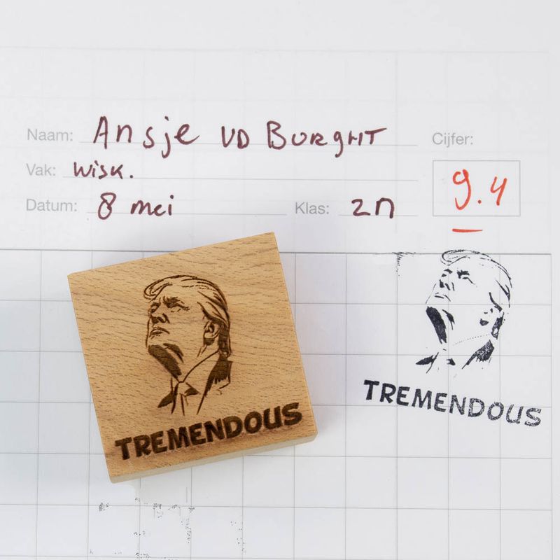 Tremendous stempel