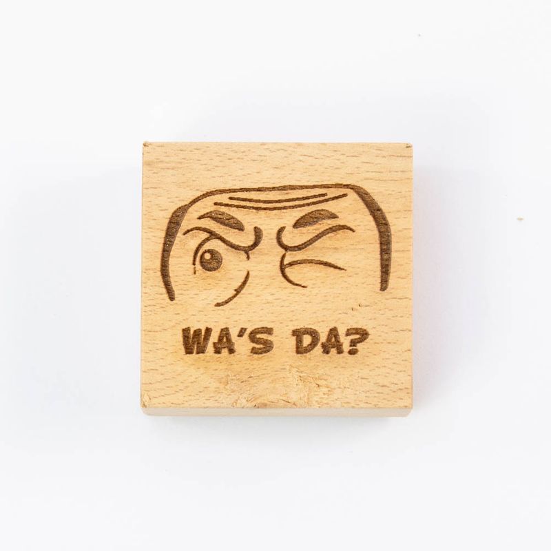 Wa's da? stempel