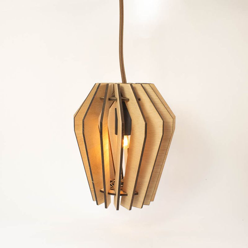 Bouwlampje lichtbruin