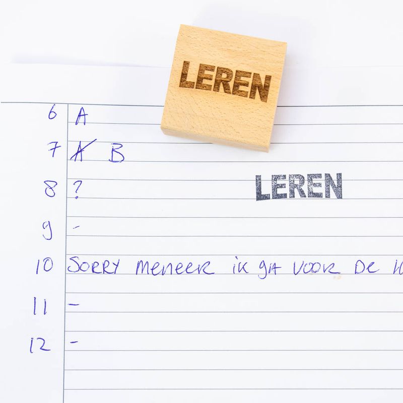 LEREN stempel