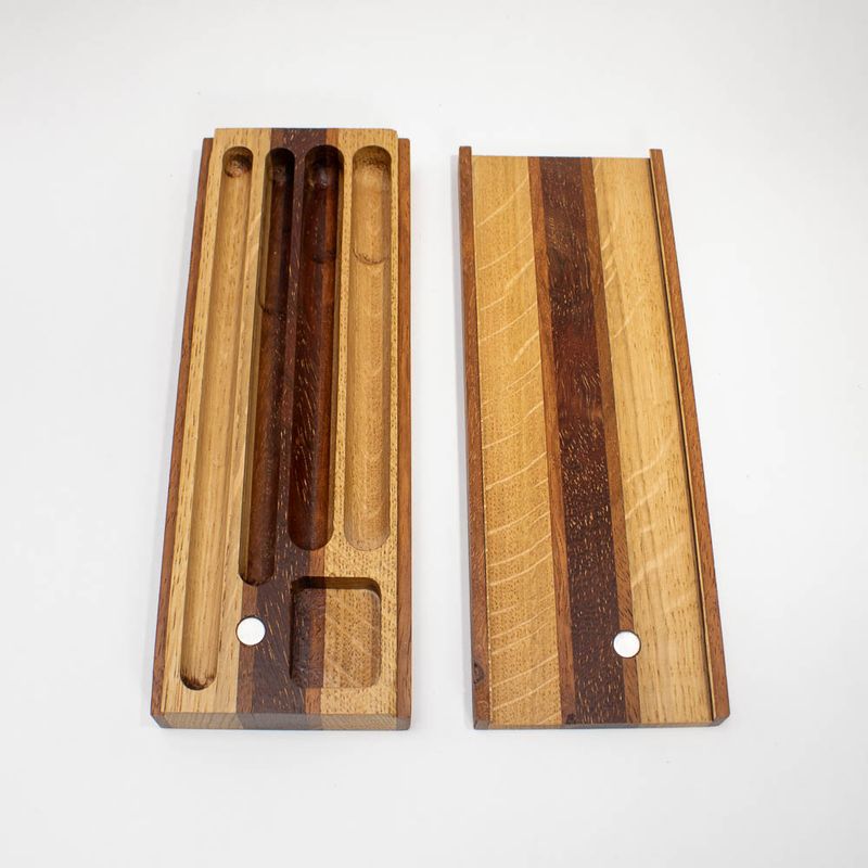 Houten etui