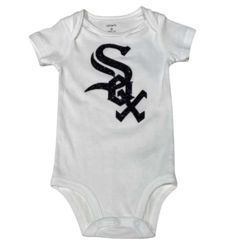 Sox Onesie Glitter Short Sleeve