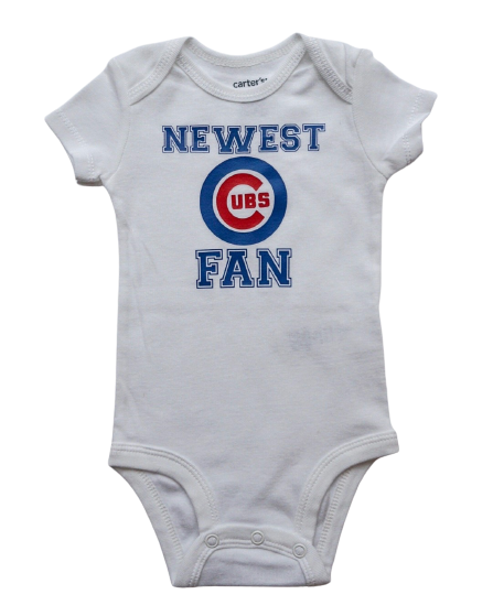 Newest Cubs Fan Short Sleeve Onesie